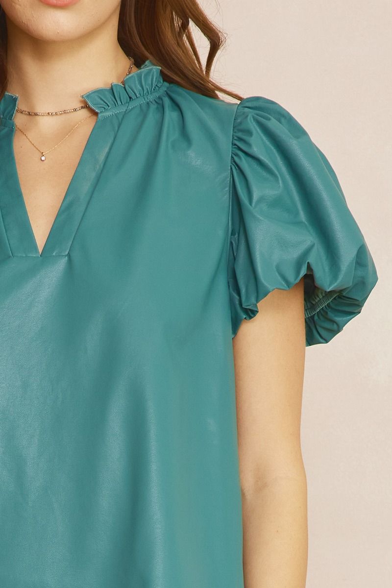 Life Of Leisure Top - Teal