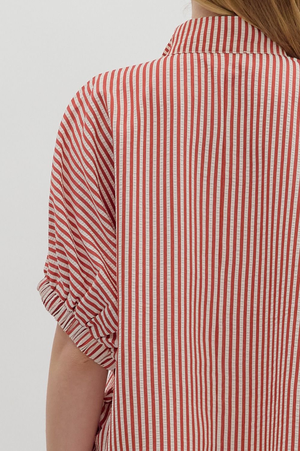 First In Line Top - Brick