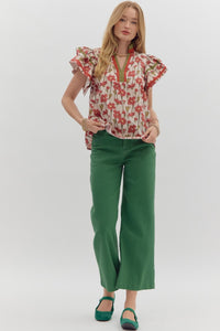 Live A Little Top - Rust