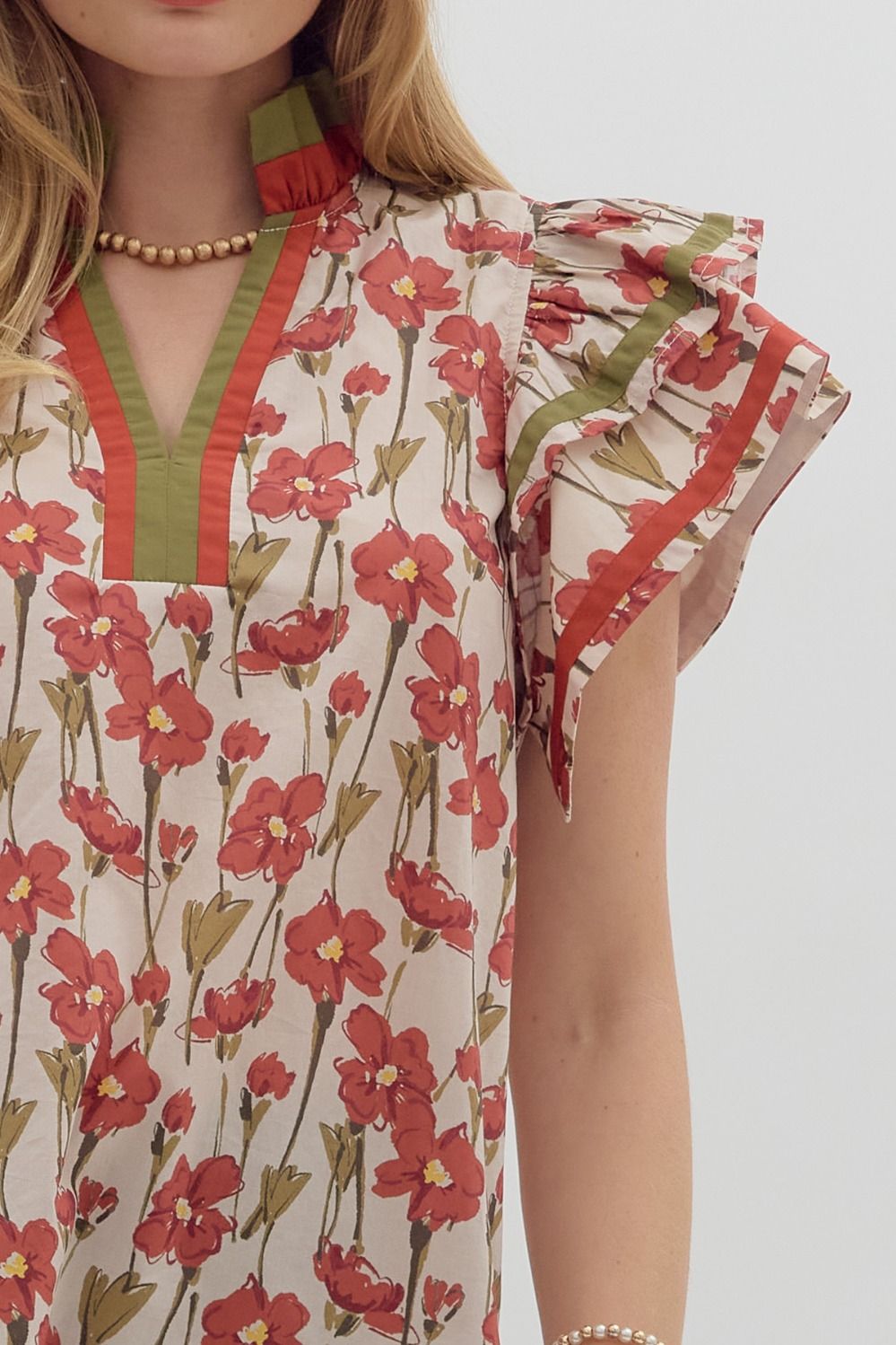 Live A Little Top - Rust