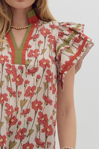 Live A Little Top - Rust