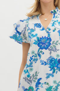 Pleasant Afternoon Top - Blue