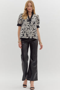 My Love Story Top - Black