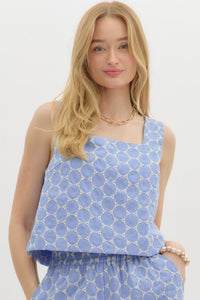 Inner Circle Top - Chambray