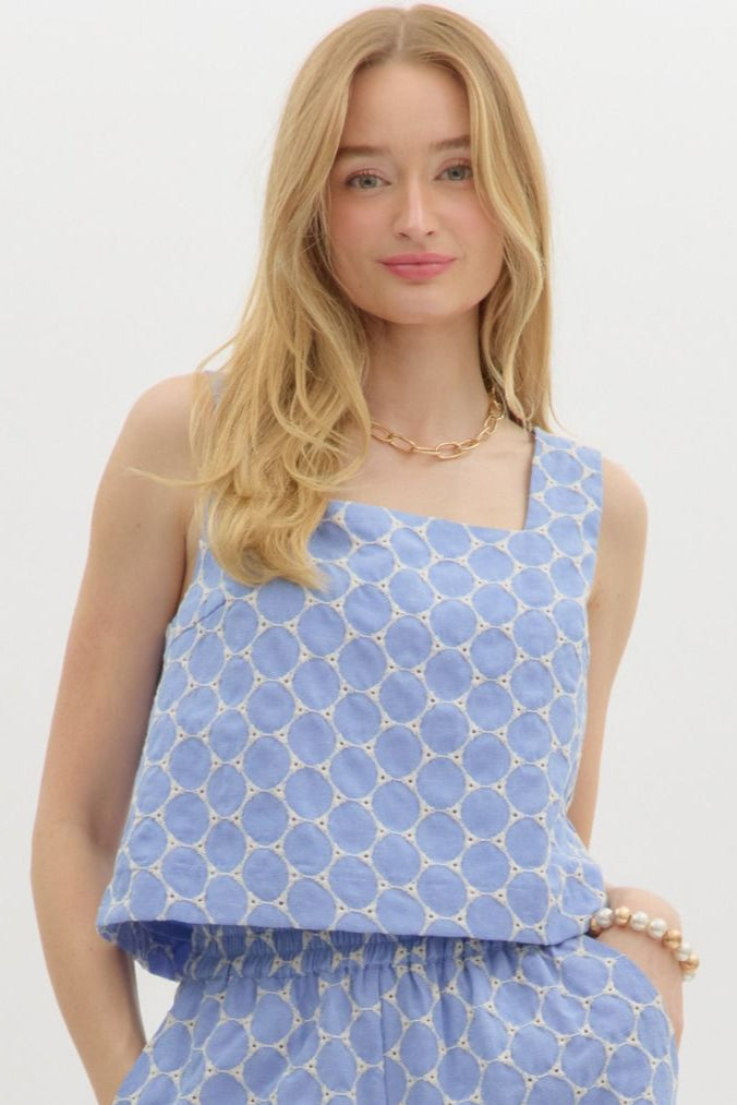 Inner Circle Top - Chambray