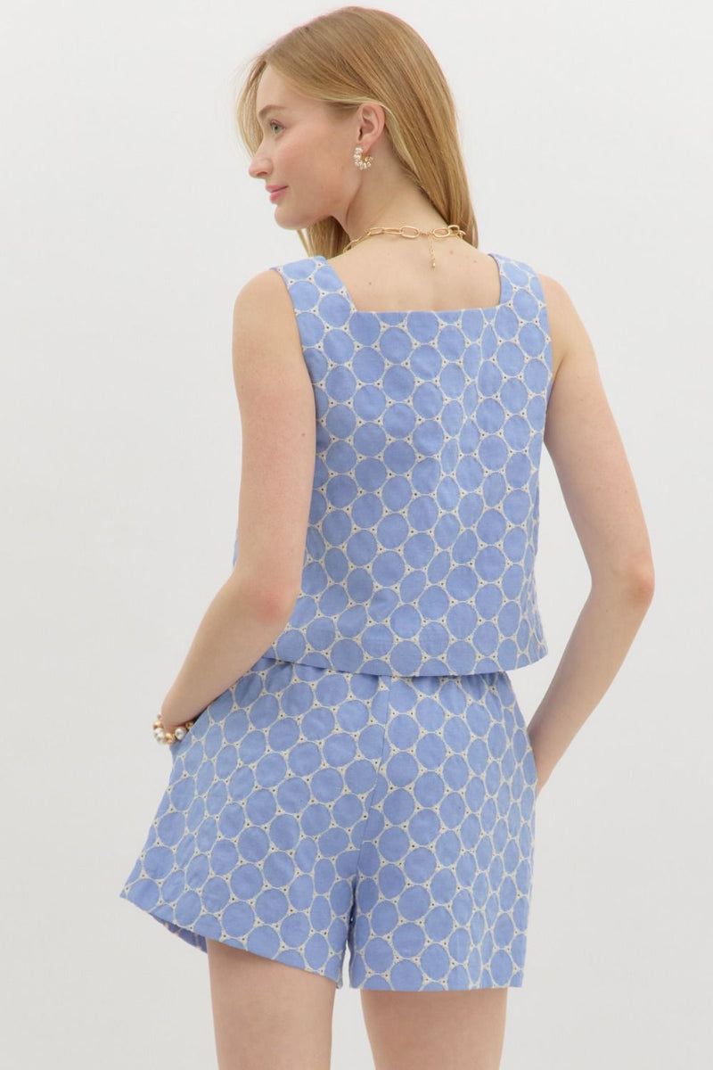 Inner Circle Top - Chambray