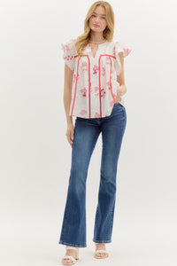 Freshly Picked Top - Red
