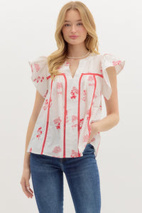 Freshly Picked Top - Red