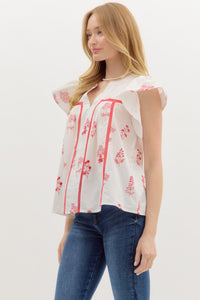 Freshly Picked Top - Red