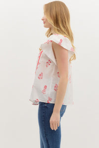 Freshly Picked Top - Red