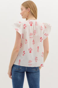 Freshly Picked Top - Red