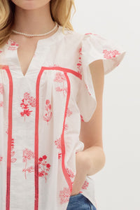 Freshly Picked Top - Red