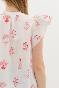 Freshly Picked Top - Red