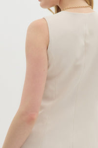 Sophisticated Charm Top - Sand