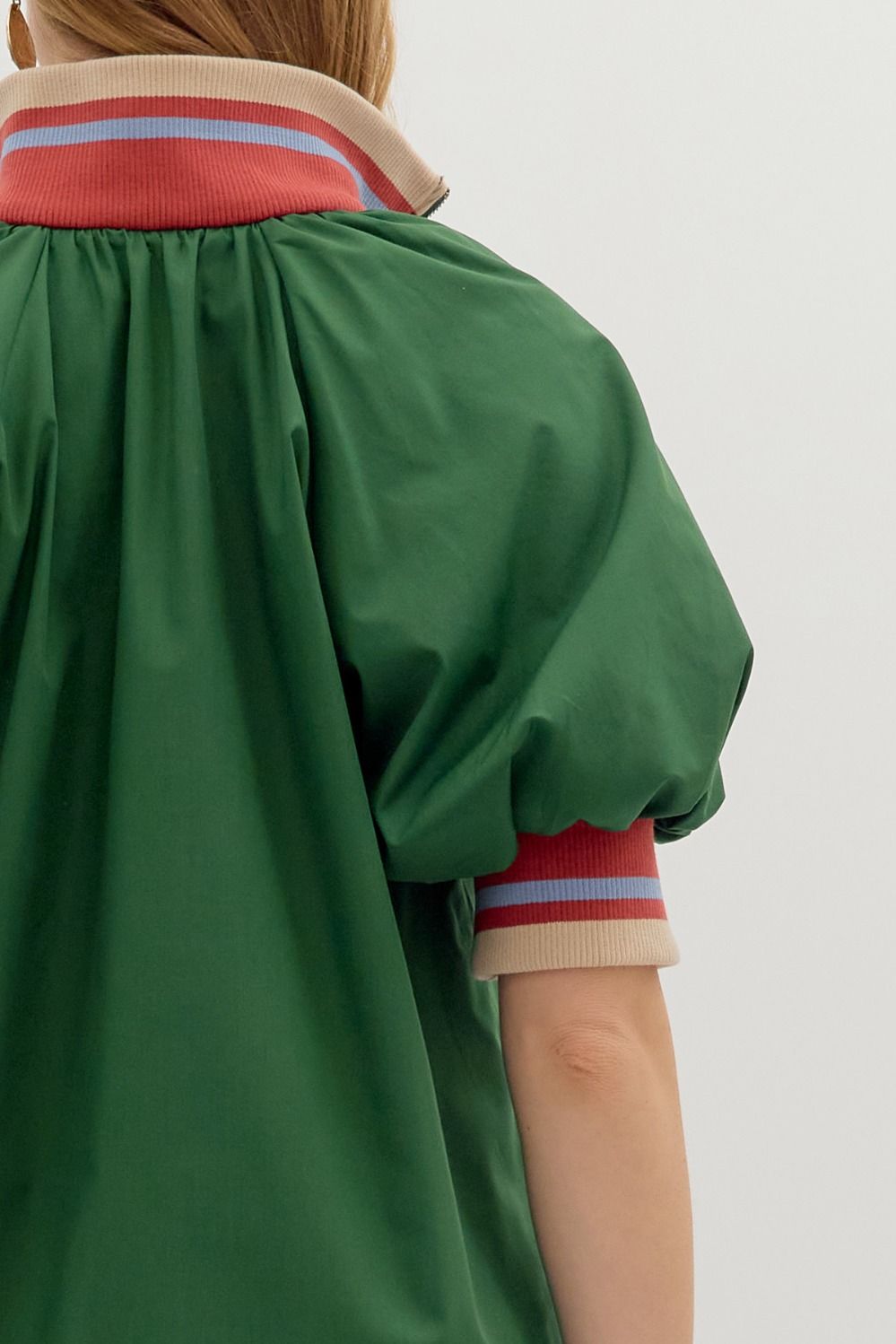 A Good Fortune Top - Green