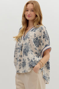 Romance Novel Top - Slate