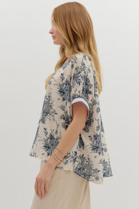 Romance Novel Top - Slate