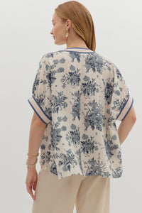 Romance Novel Top - Slate