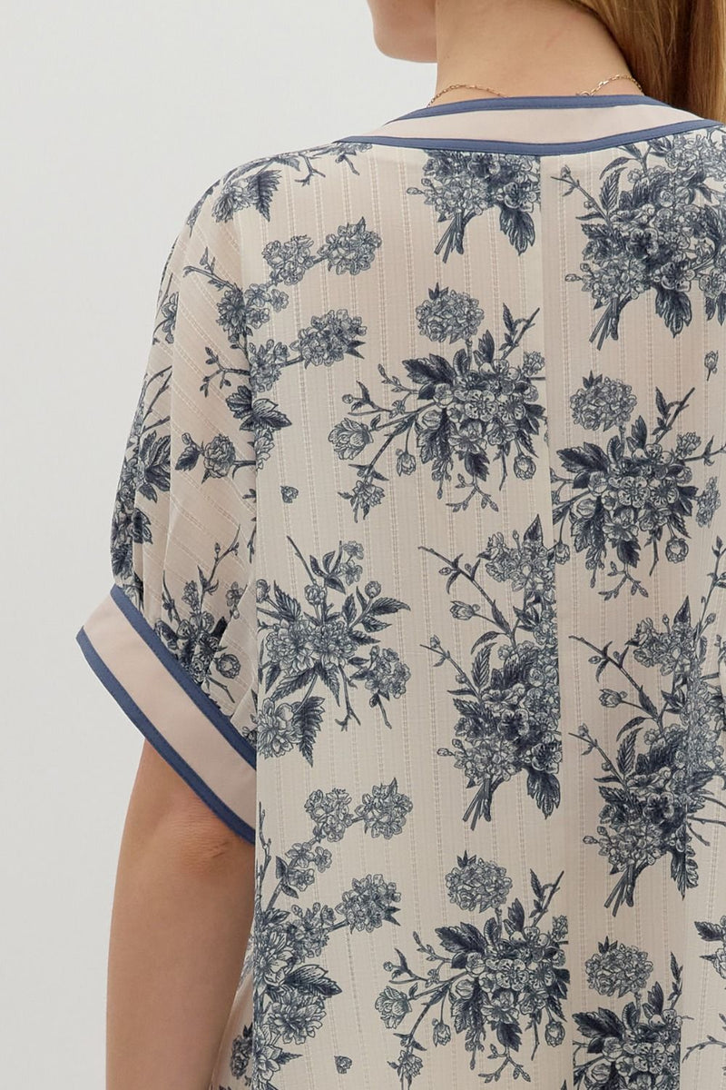 Romance Novel Top - Slate