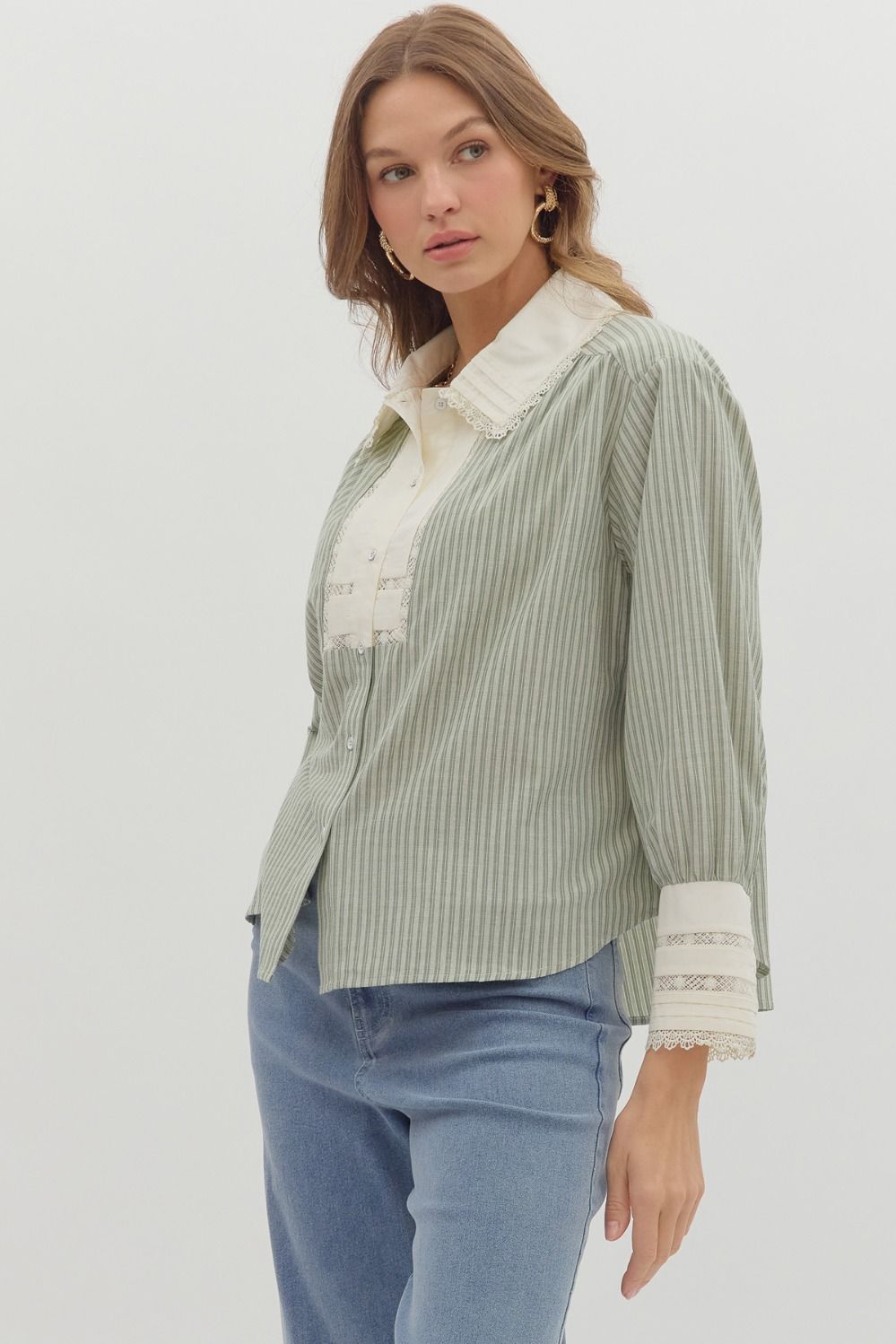 Full Of Joy Top - Olive