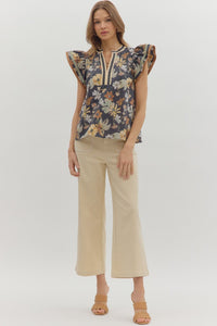 Autumn Air Top - Charcoal