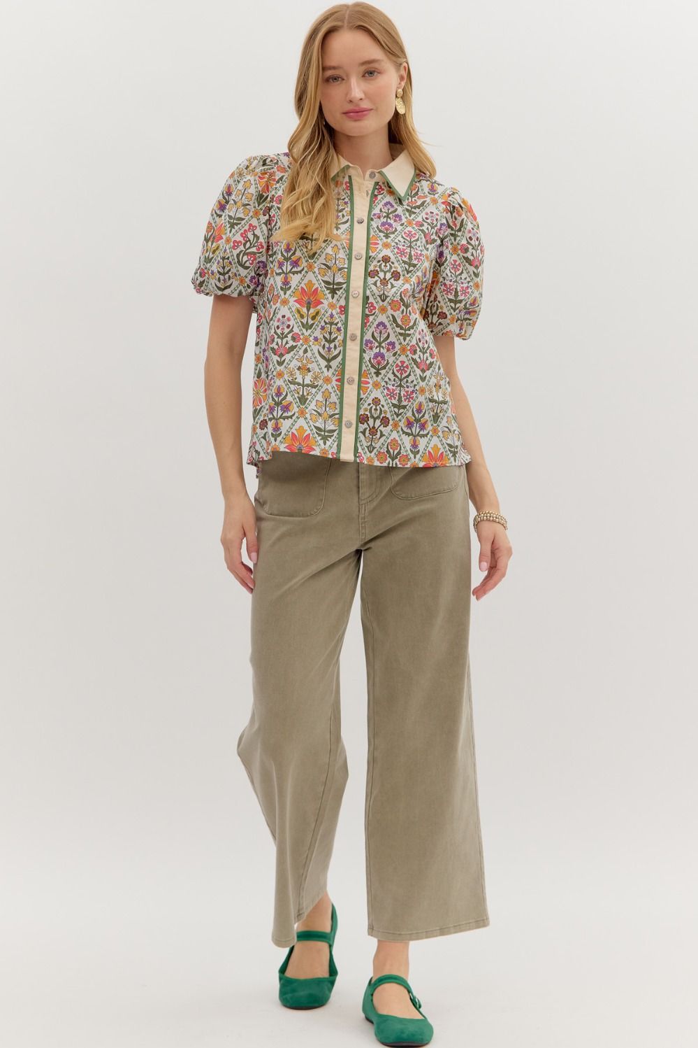 Feel The Rush Top - Red Multi