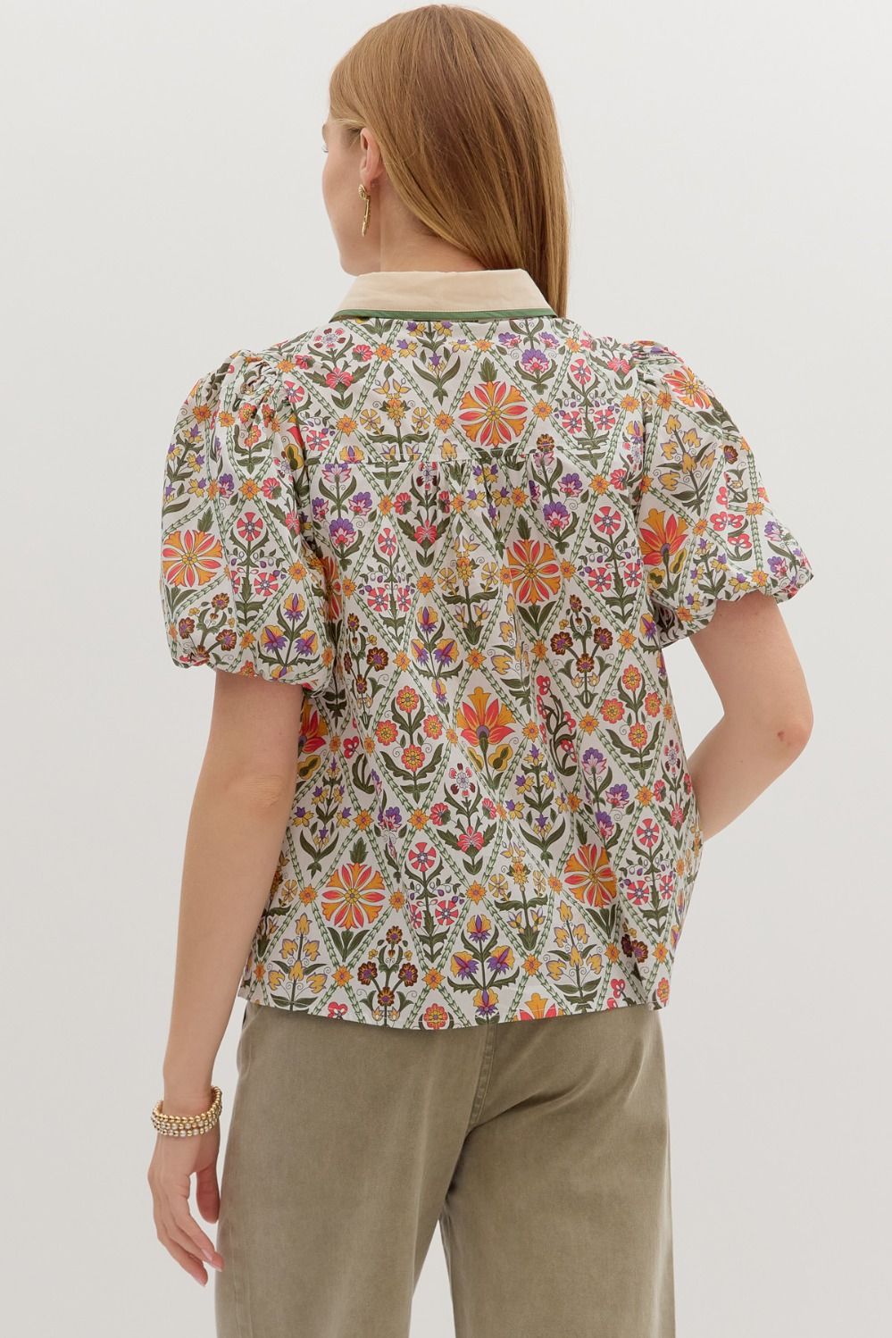 Feel The Rush Top - Red Multi