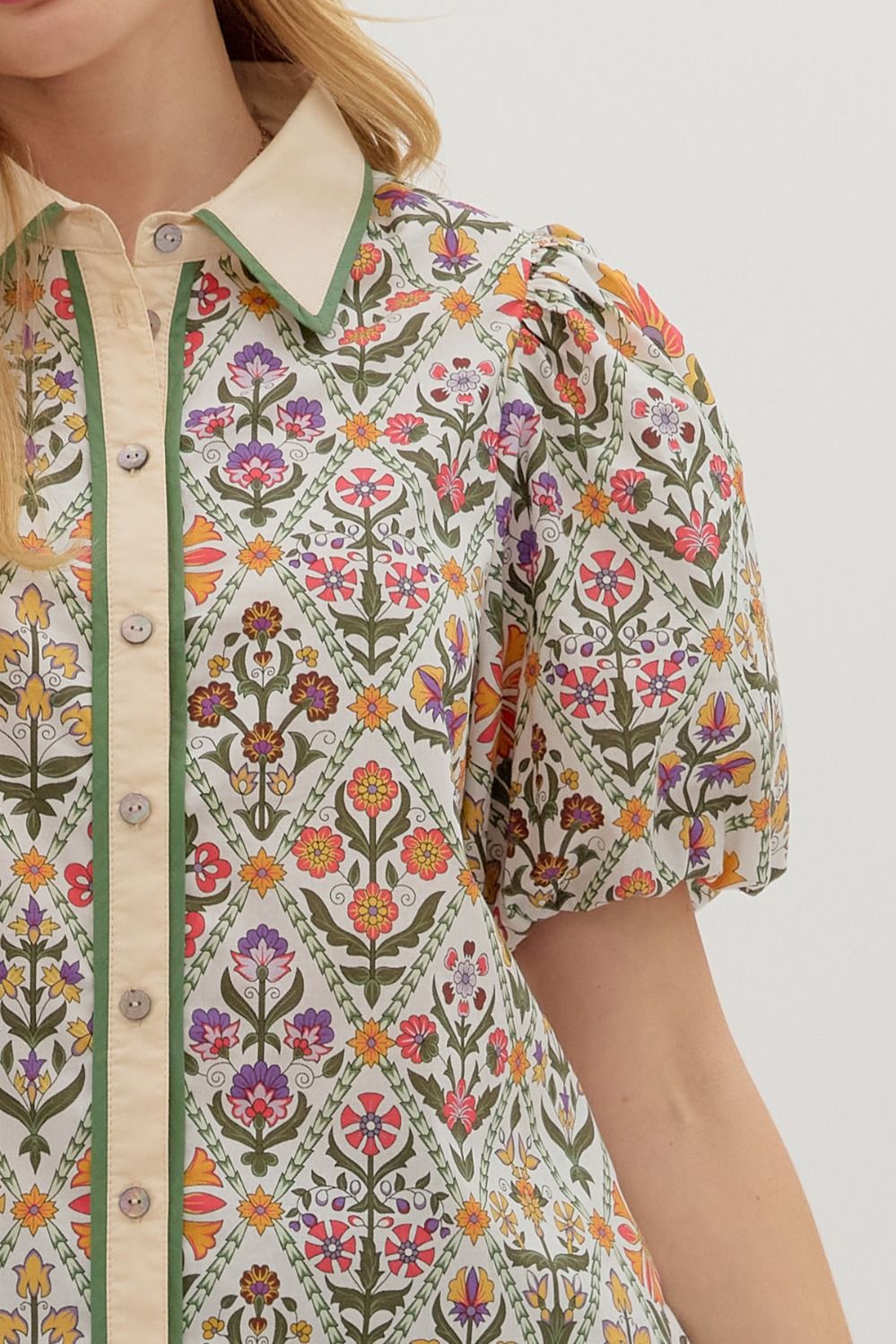 Feel The Rush Top - Red Multi