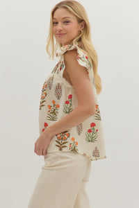 Above The Rest Top - Cream