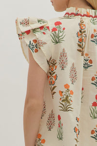 Above The Rest Top - Cream