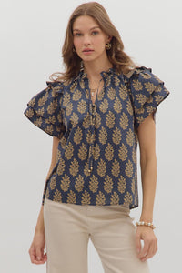 The Collected Yield Top - Midnight