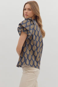 The Collected Yield Top - Midnight