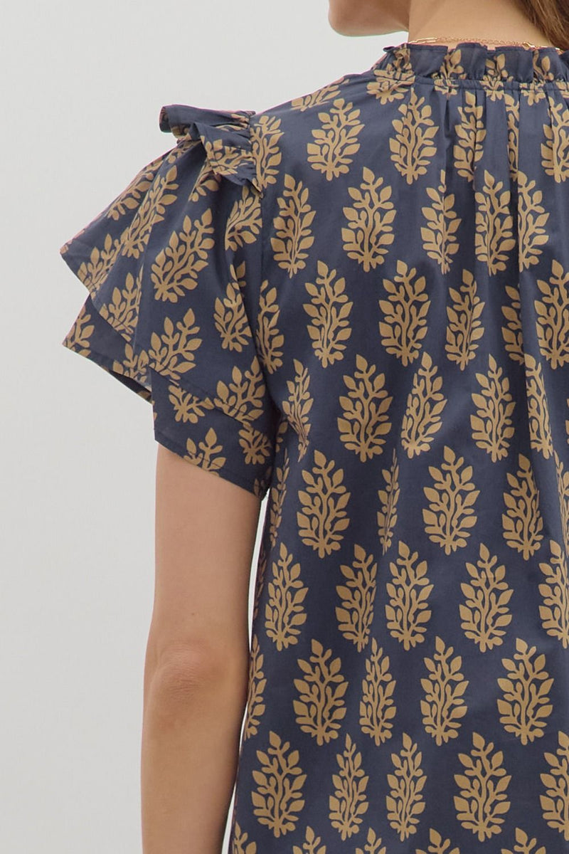 The Collected Yield Top - Midnight