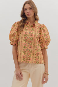 Wild & Free Top - Butterscotch