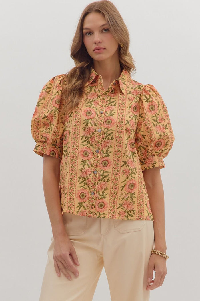 Wild & Free Top - Butterscotch