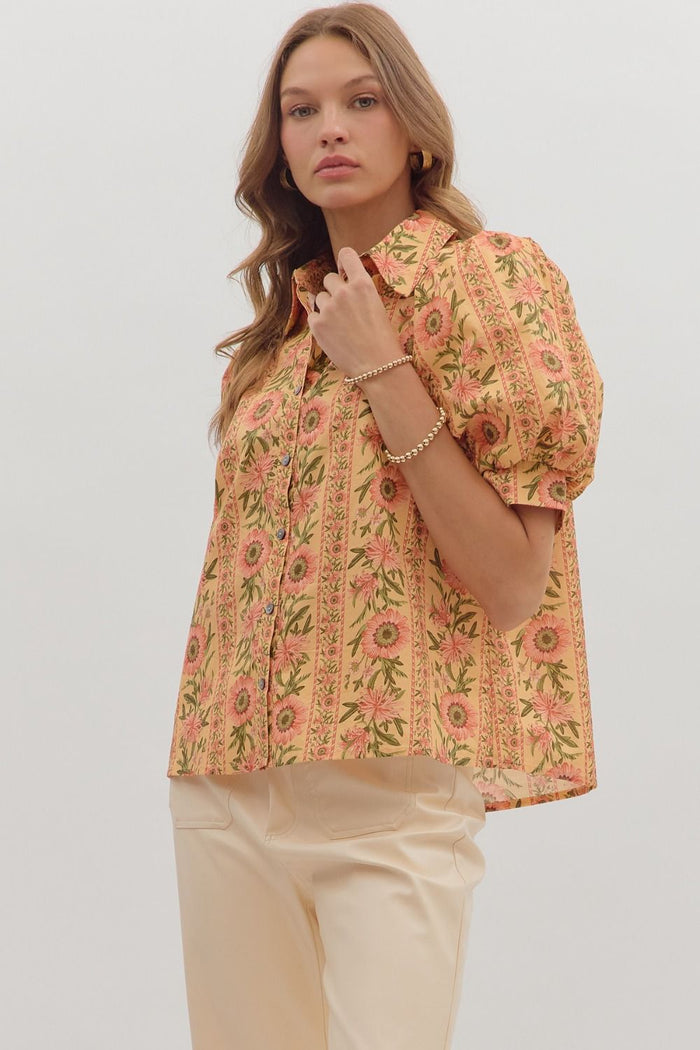 Wild & Free Top - Butterscotch