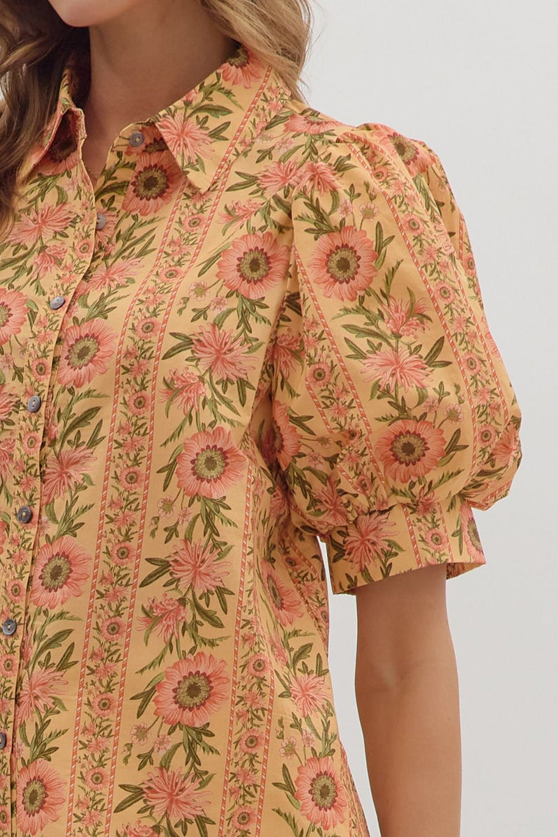 Wild & Free Top - Butterscotch