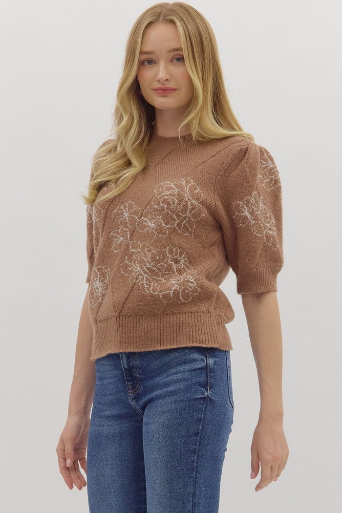 Make You Mine Top - Mocha