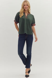 Trim the Tree Top - Green