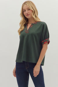 Trim the Tree Top - Green