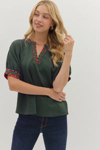 Trim the Tree Top - Green