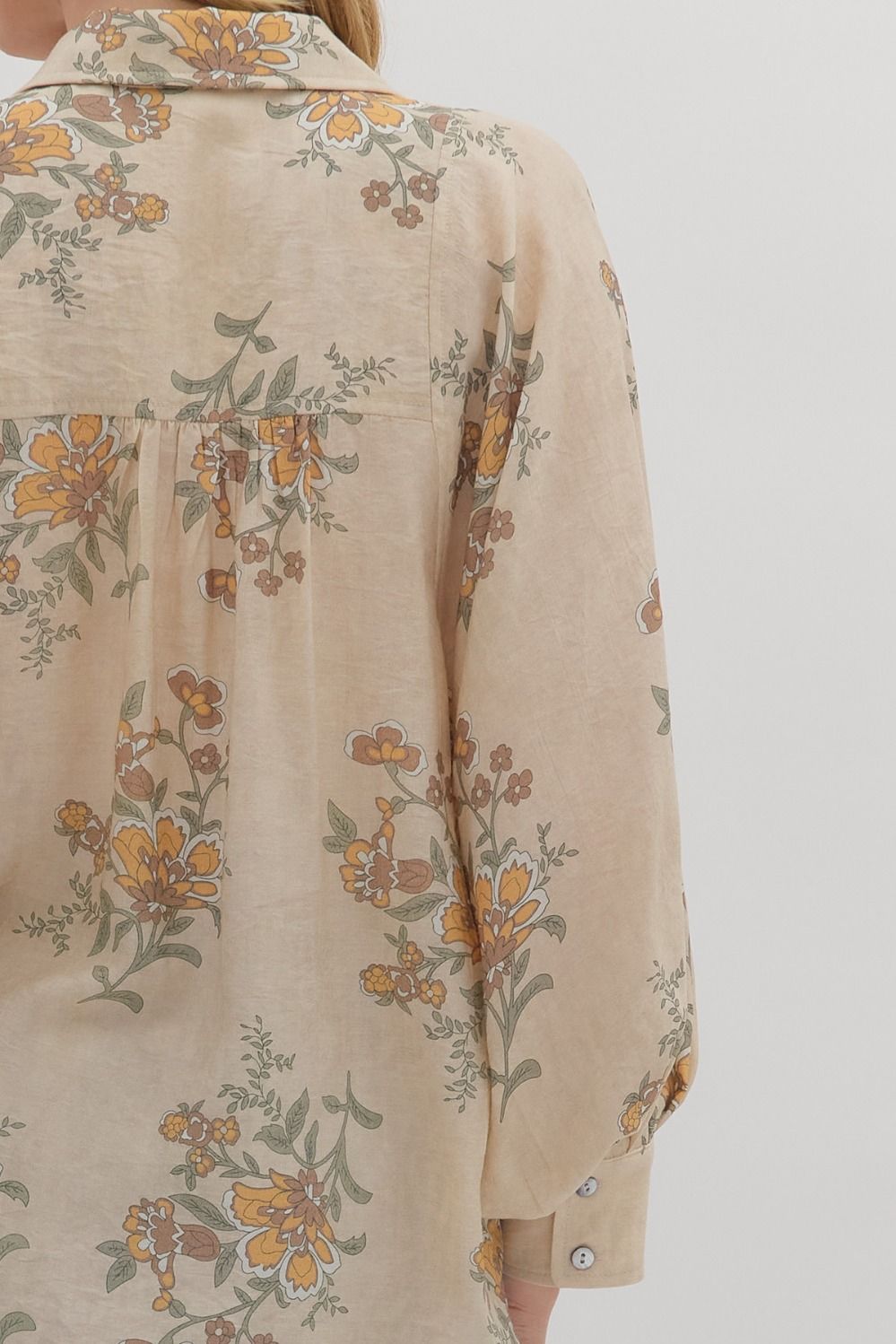 Vintage Charm Top - Ecru