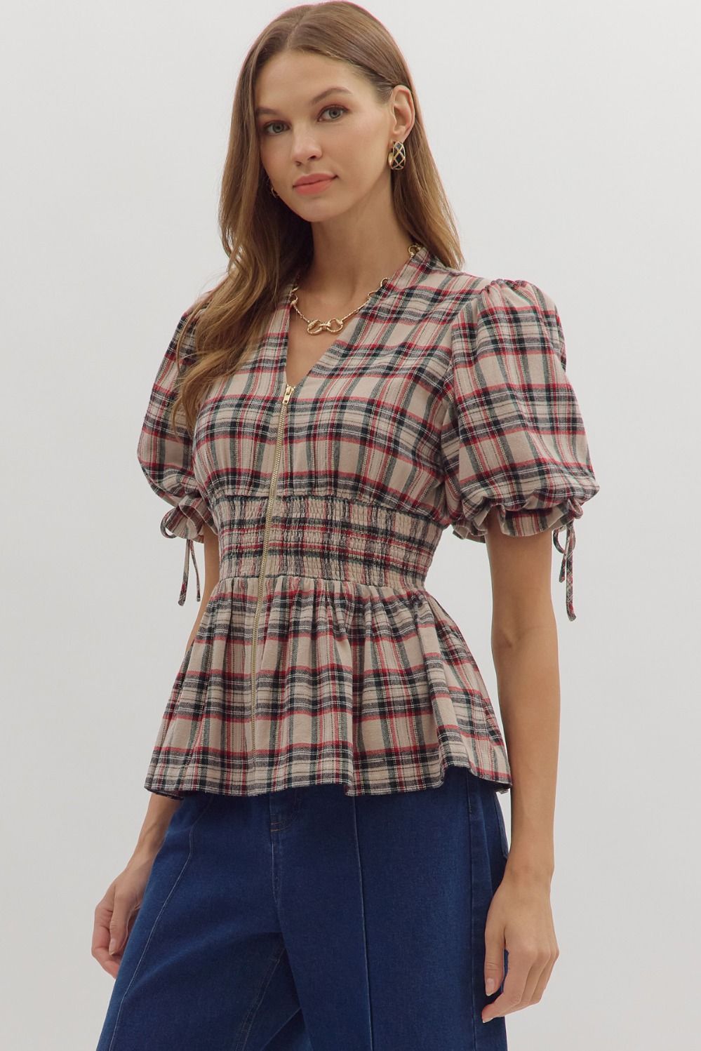 Sweet Memories Top - Taupe