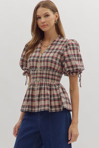 Sweet Memories Top - Taupe