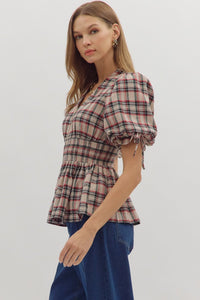 Sweet Memories Top - Taupe