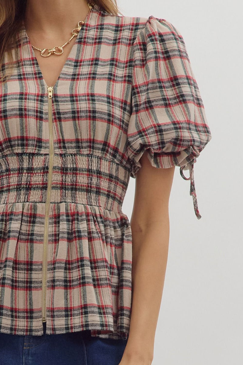 Sweet Memories Top - Taupe