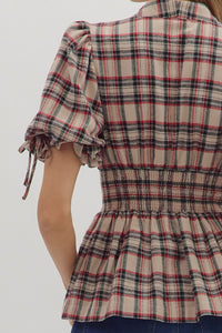 Sweet Memories Top - Taupe