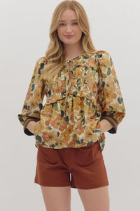 Golden Hour Top - Caramel