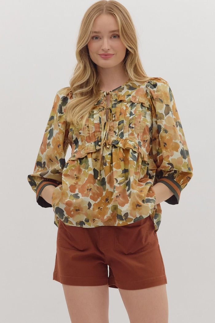 Golden Hour Top - Caramel