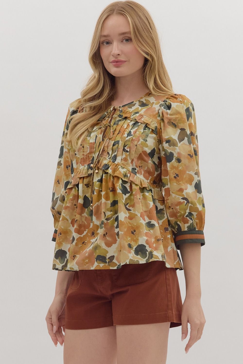 Golden Hour Top - Caramel